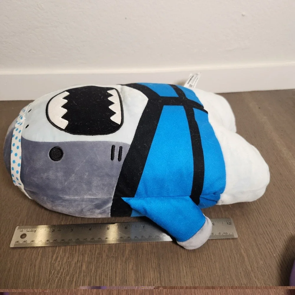 Clever Idiots Same2U Samezu Shark Plush Toy Blue Festival Happi Coat Headband 12
